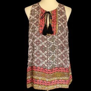 🔥HOST PICK🔥 NWT Red Haute Tassel Tank